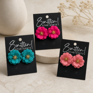 Elegant Floral Studs