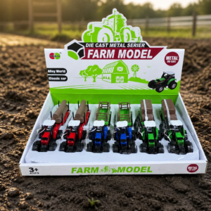 Farm Model Tractor and Trailer