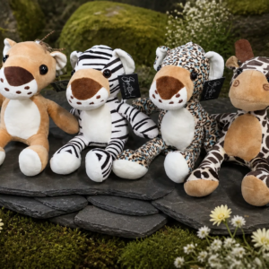 Assorted Plush Wild Animal Soft Toys