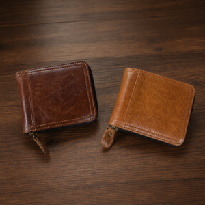 Zip-Around Tri-Fold Wallet