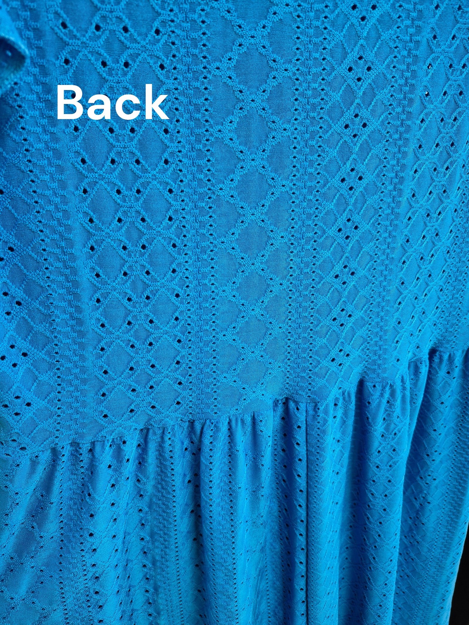 A-line Mini Dress - Blue - Image 6