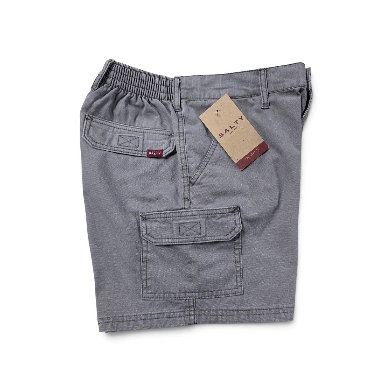 Salty Epic Cargo Shorts - Olive - Image 3