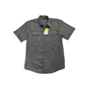 Alternative view of Salty Short Sleeve Bush Shirt - Olive