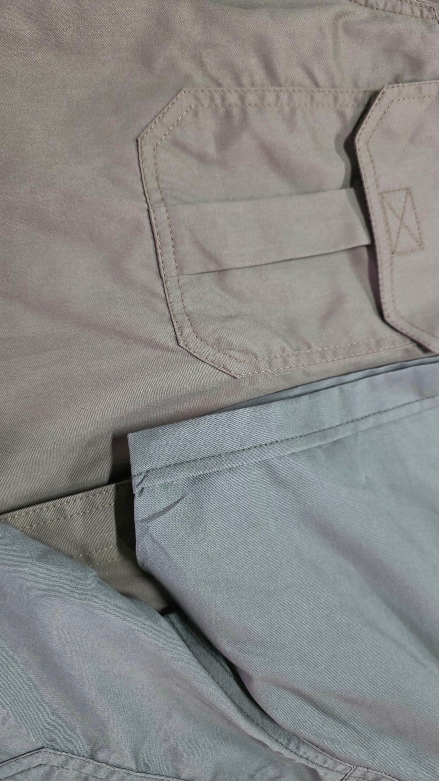 Salty Short Sleeve Bush Shirt - Taupe - Image 4