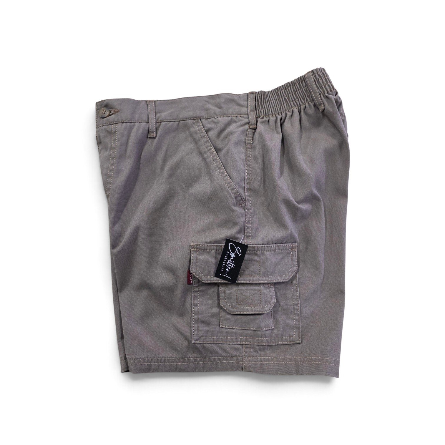 Salty Epic Cargo Shorts - Taupe - Image 4