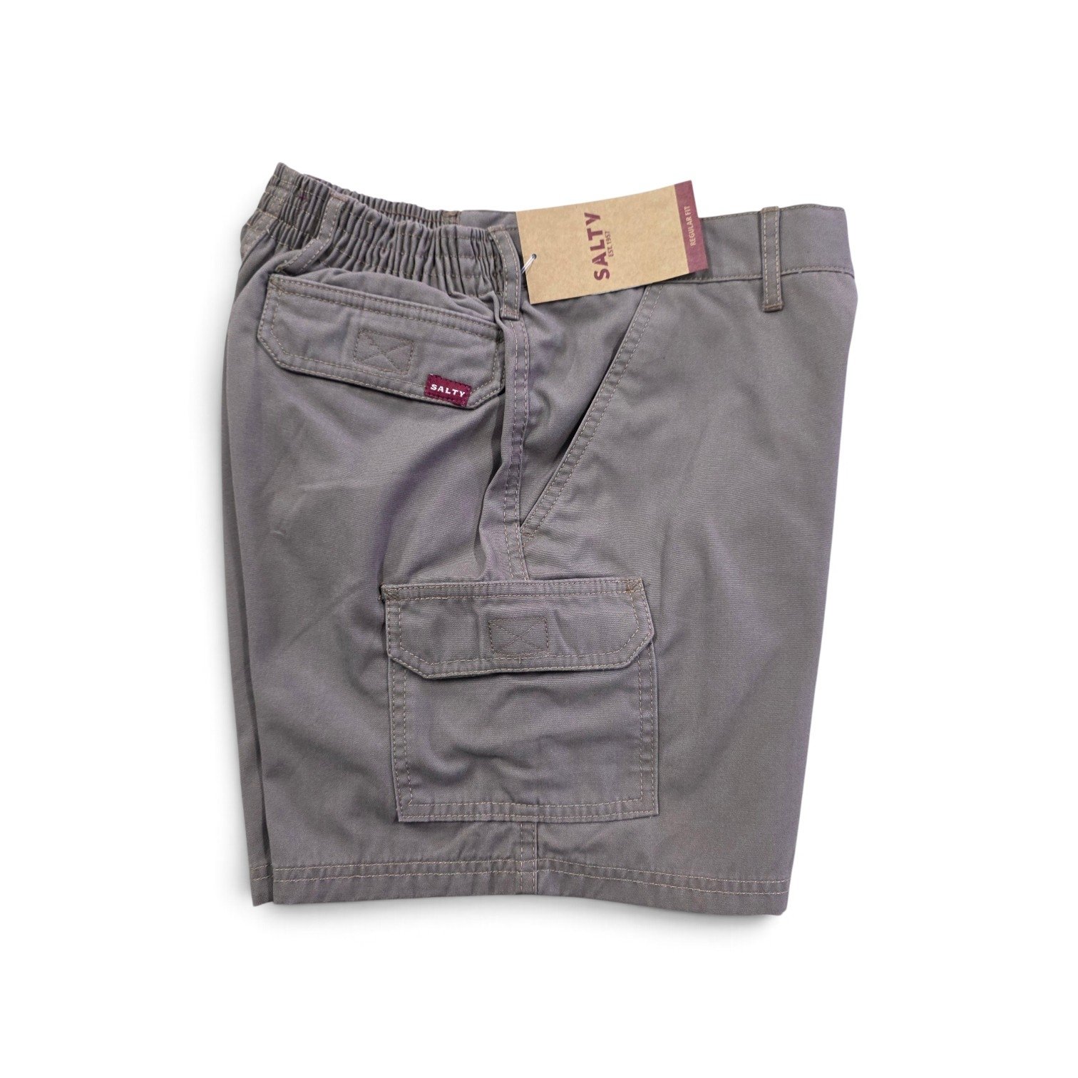 Salty Epic Cargo Shorts - Taupe - Image 3