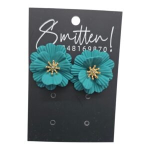 Alternative view of Elegant Floral Studs