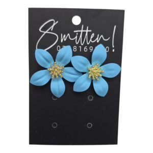 Alternative view of Single-layered Flower Earring