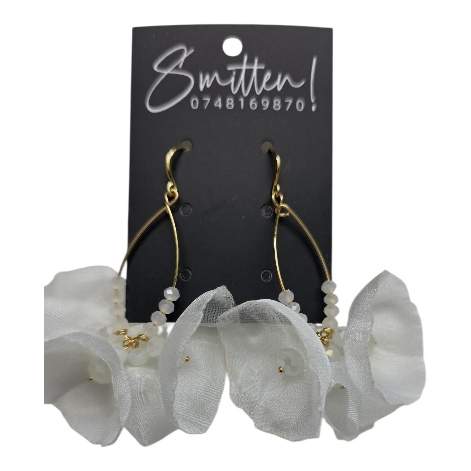 Teardrop Wire Frame Earrings - Image 12