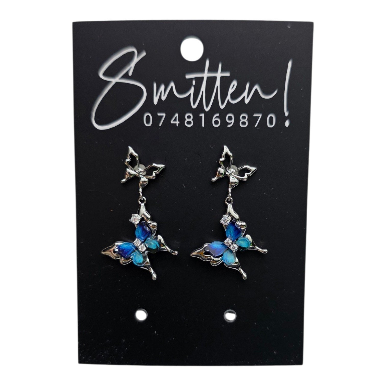 Butterfly Drop Earrings