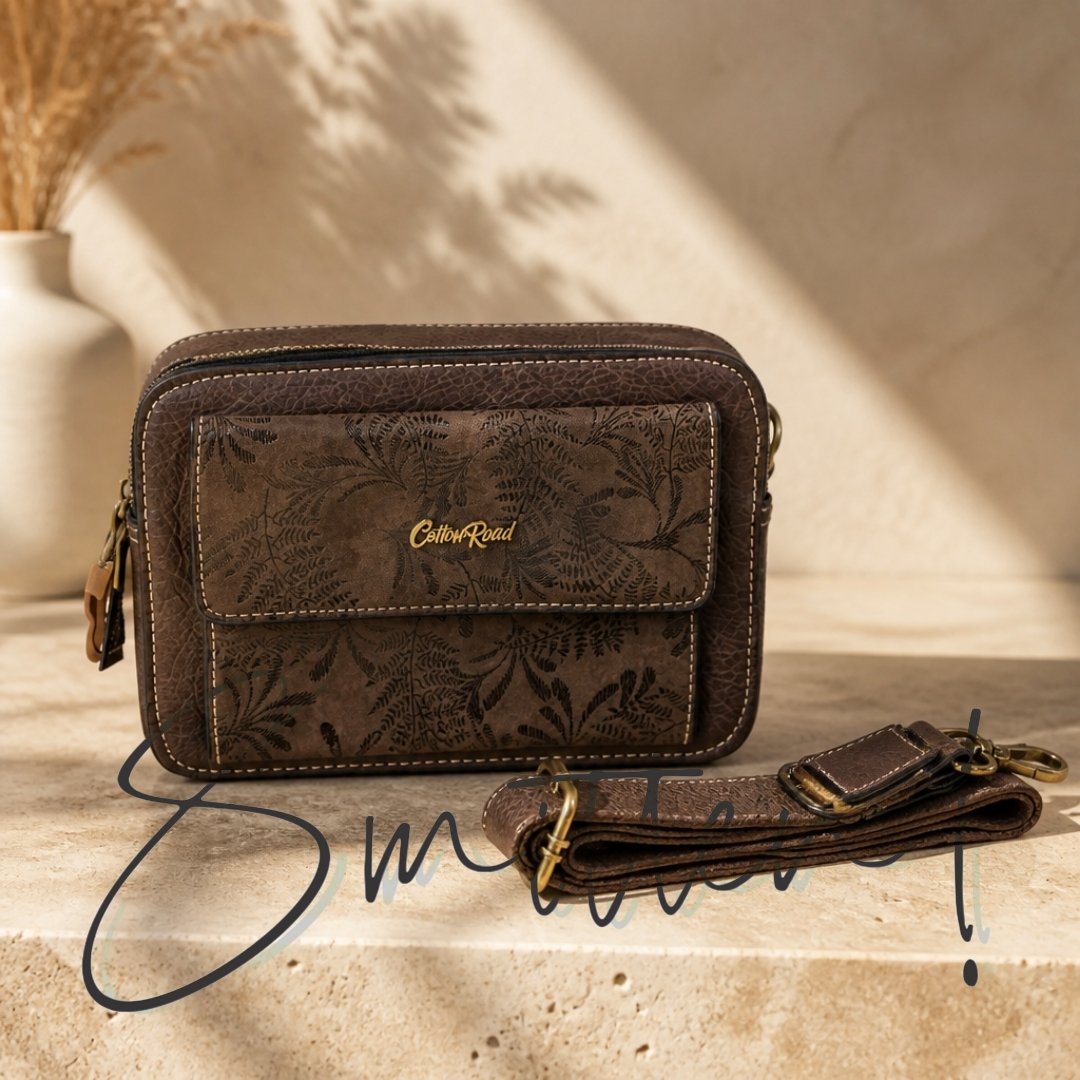 Cotton Road Vine Shadow Crossbody Sling Bag - Image 4