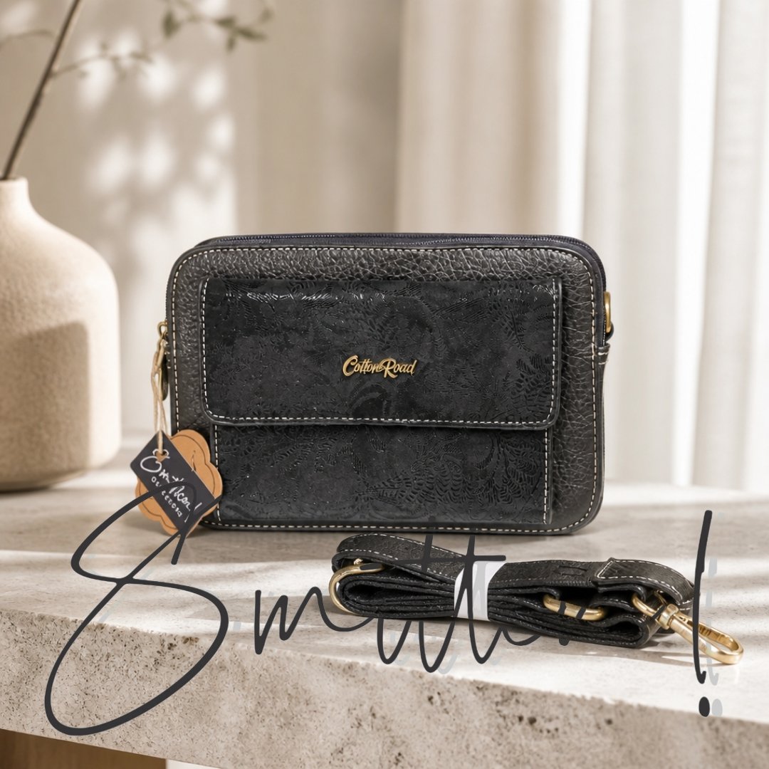 Cotton Road Vine Shadow Crossbody Sling Bag - Image 7