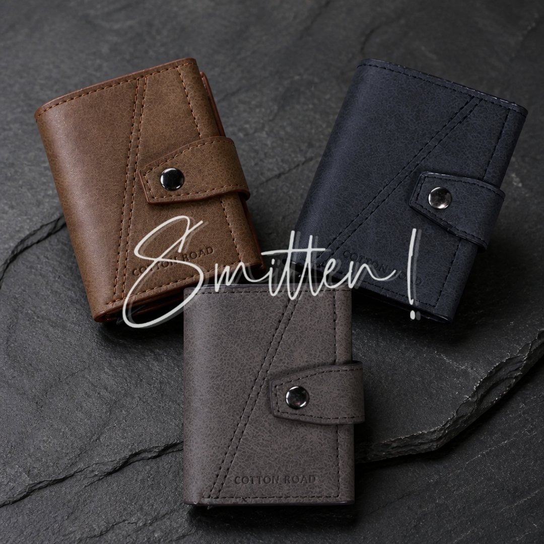 Cotton Road Unisex Compact Wallet / Card Holder