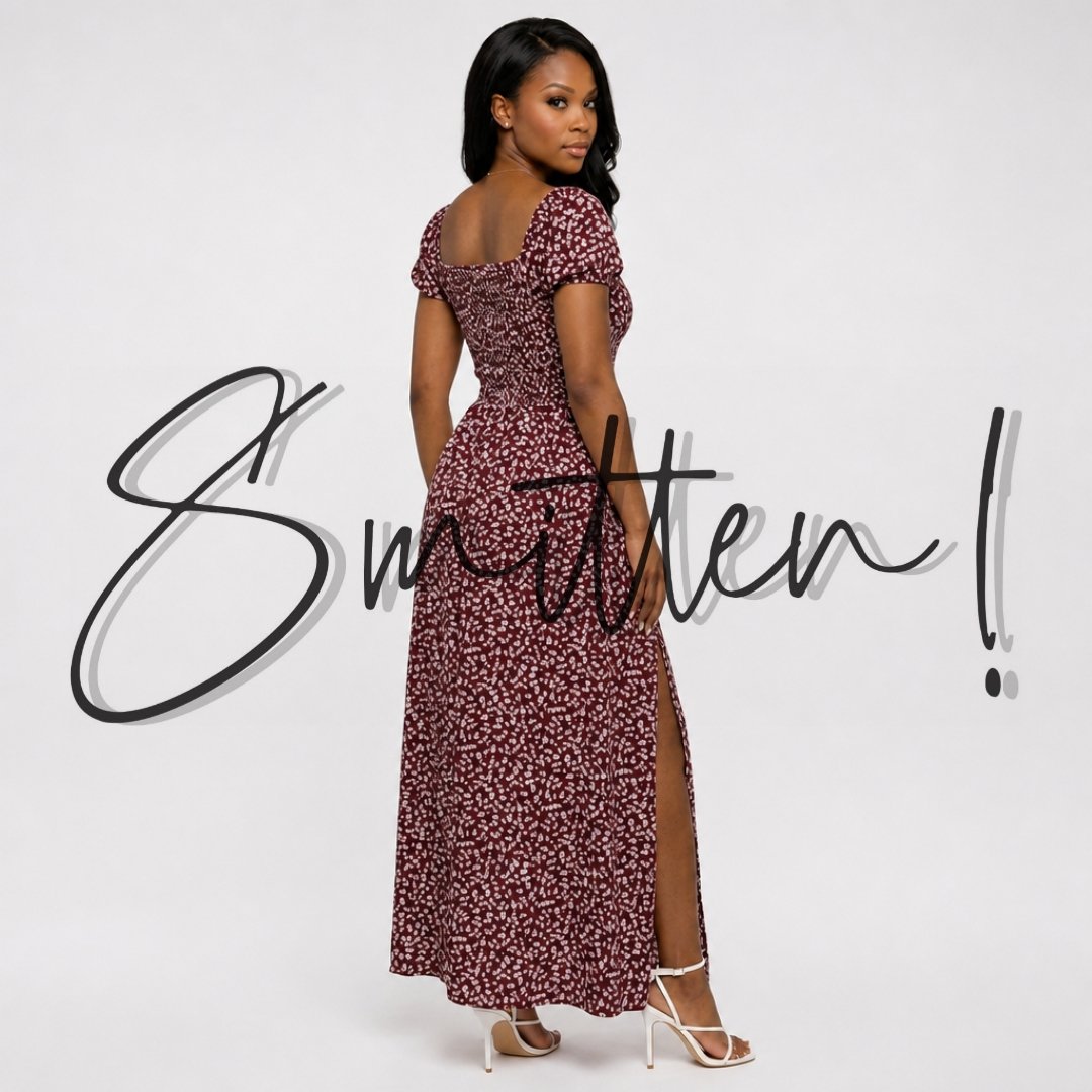 Bohemian Maxi Dress Red - Image 5