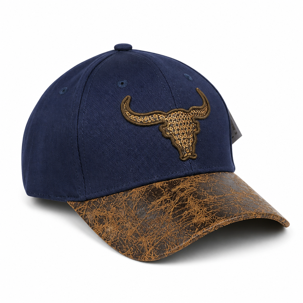 Abstract Bull Skull Cap - Image 5