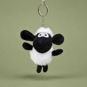Mini Sheep plush keychain