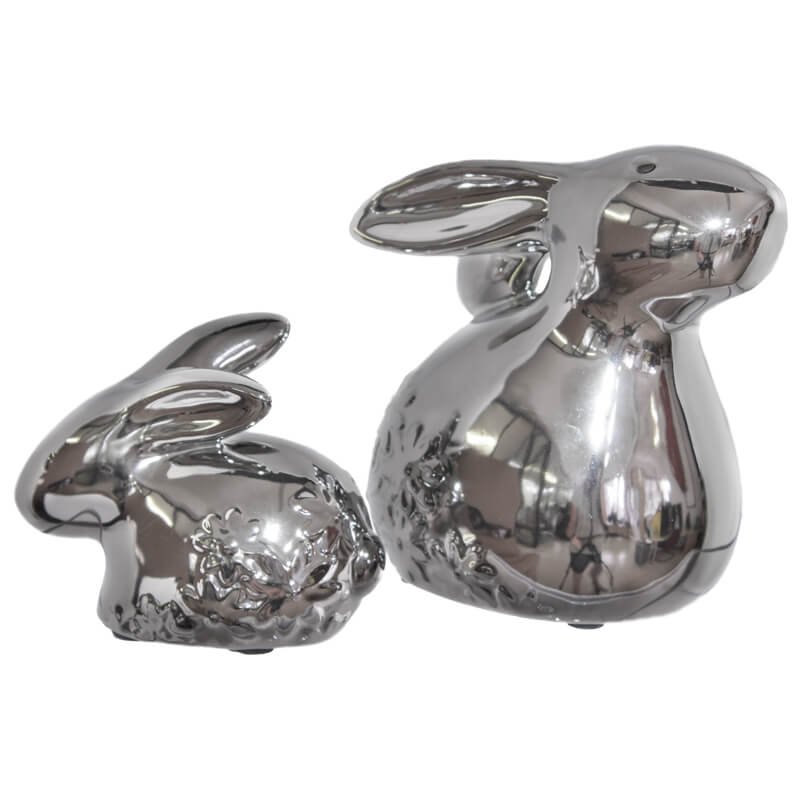 Modern Ceramic Rabbit (13 cm) Figurine - Image 4