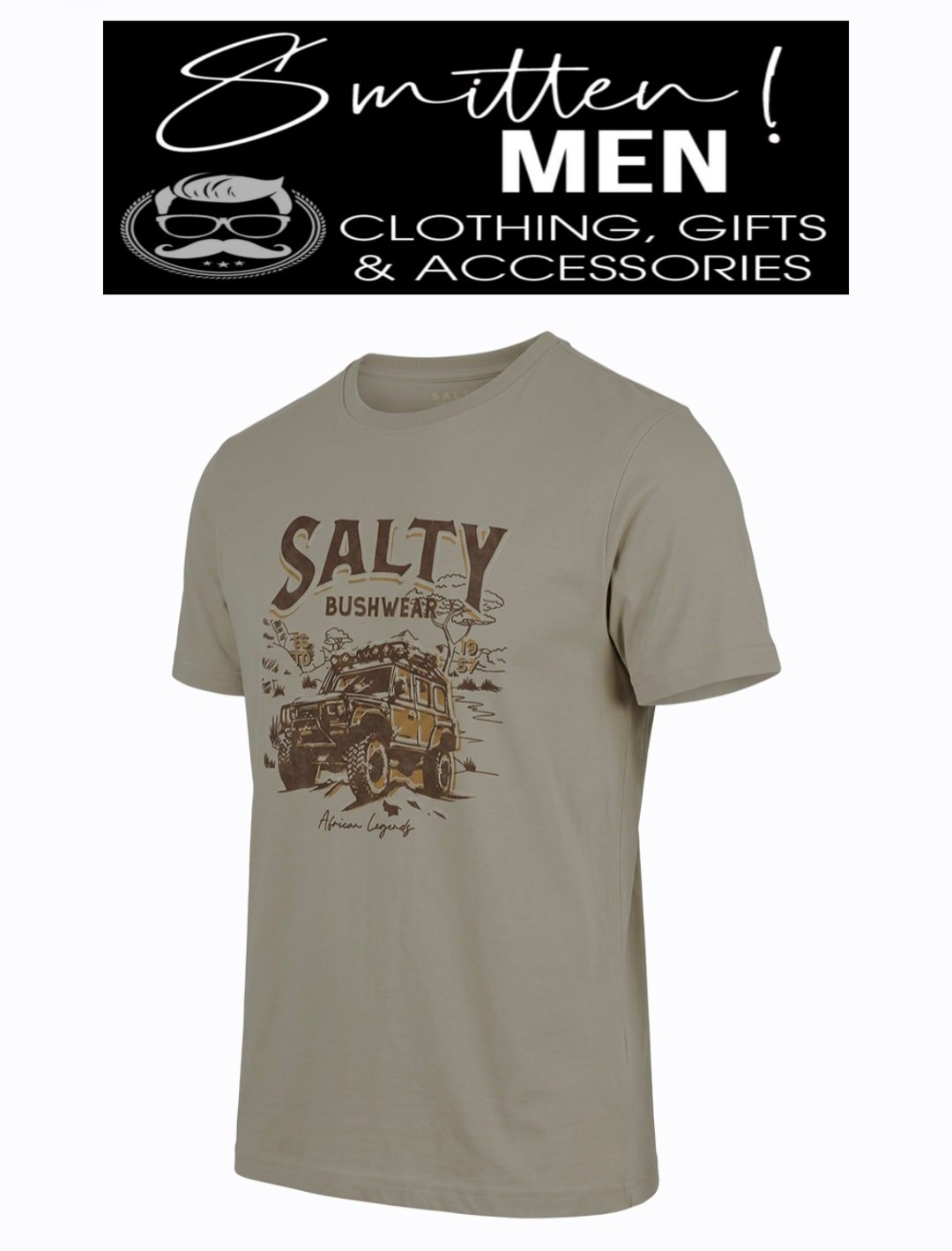 The Salty Bushwear "African Legends" T-Shirt