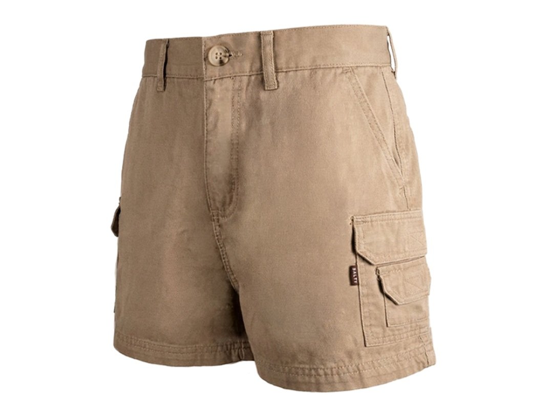 Salty Epic Cargo Shorts - Cargo Khaki - Image 3