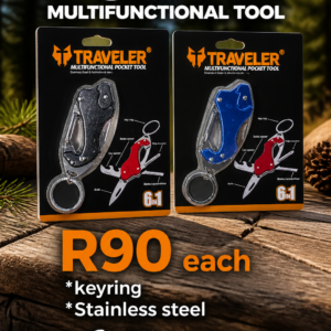 Traveler 6-in-1 Multifunctional Pocket Tool