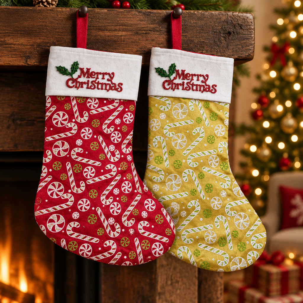 Festive Holiday Stockings