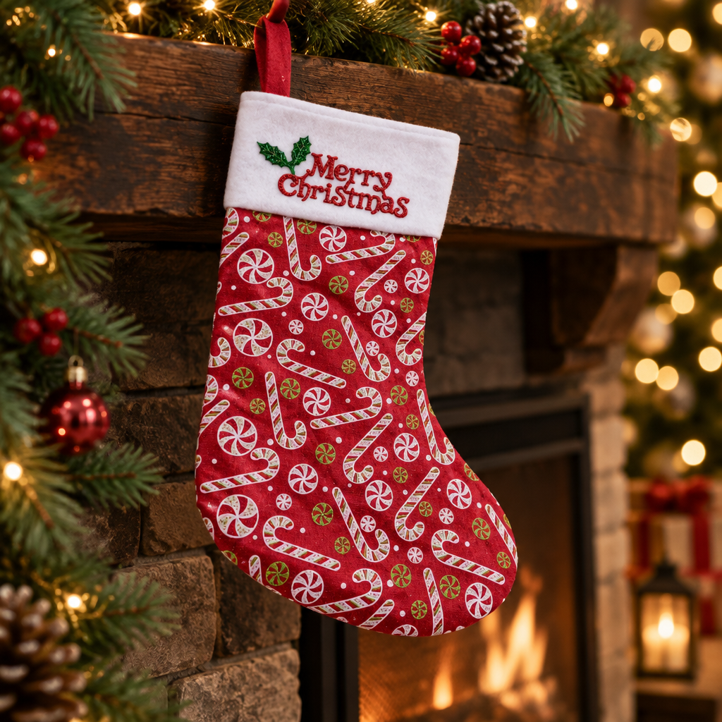 Festive Holiday Stockings - Image 3
