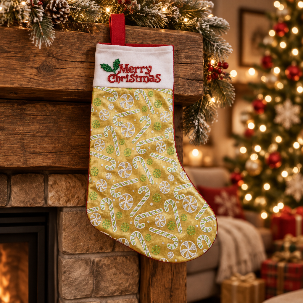 Festive Holiday Stockings - Image 2