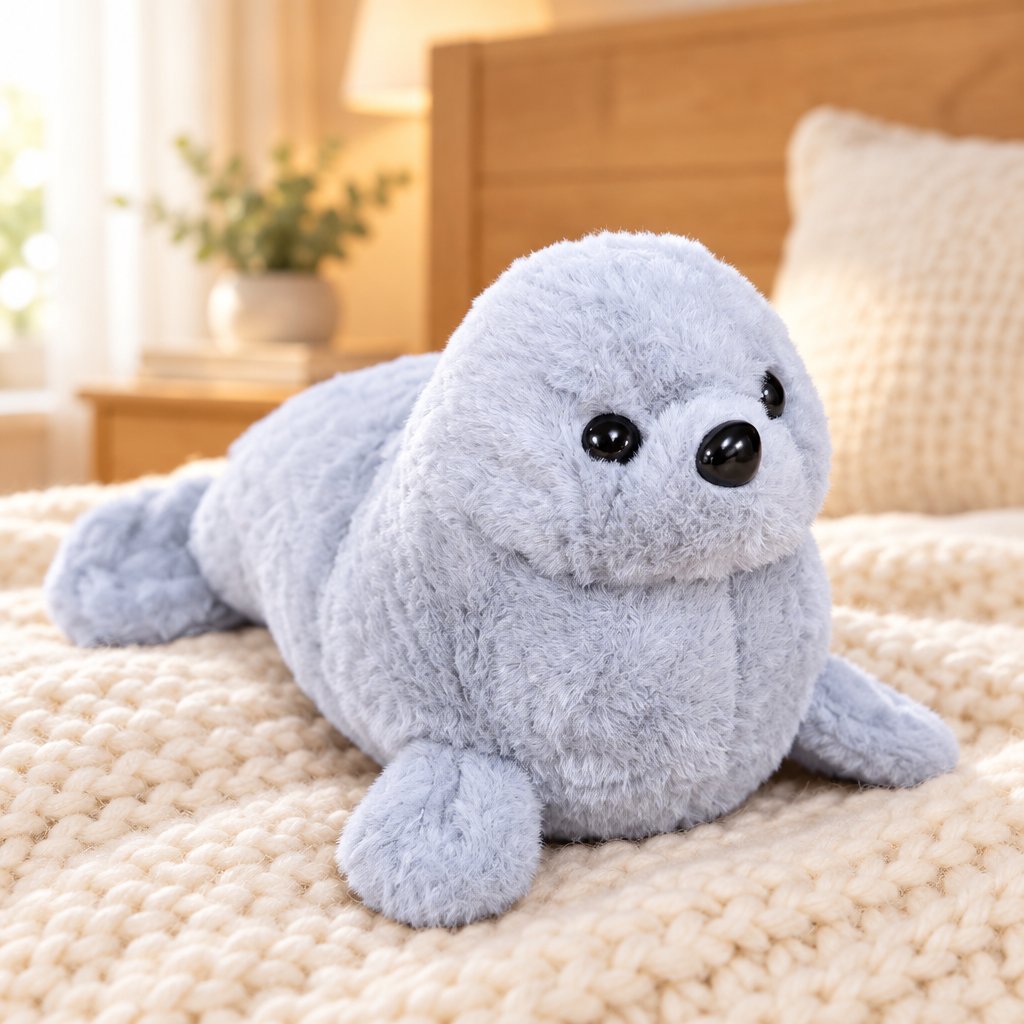 Chubby Seal Plush Toy - Image 4