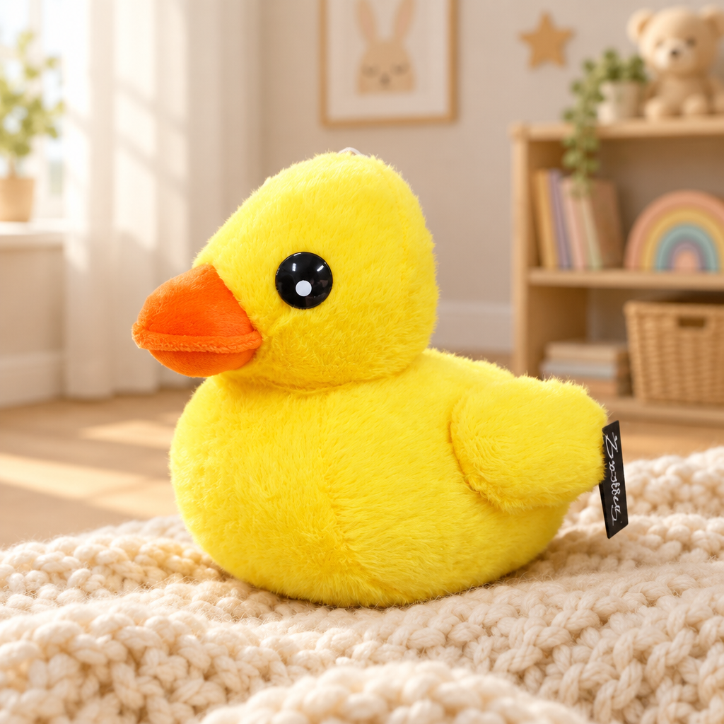 Yellow Duck Plush Toy