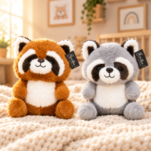 Raccoon-Style Plush Toys