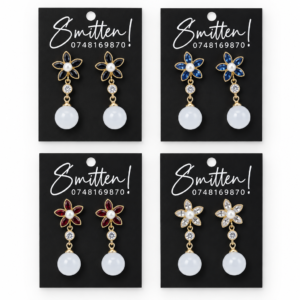 Gold-toned Drop Earrings