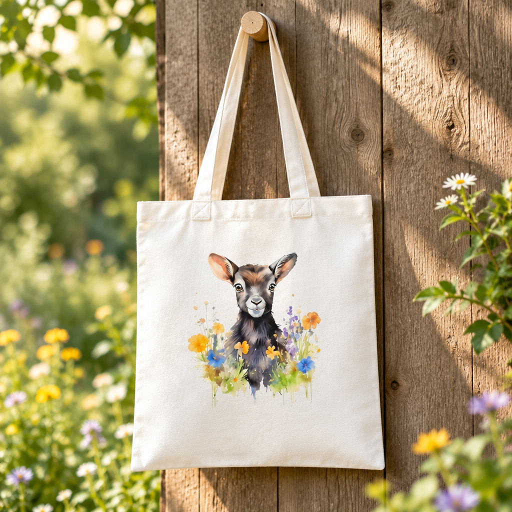 Natural Canvas Tote Bags - Image 3