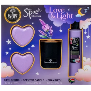 "Love & Light" 4-Piece Bath Gift Set