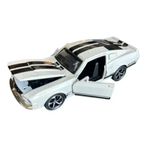 Classic White 1967 Ford Shelby Mustang GT500